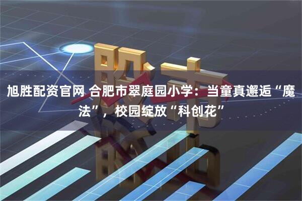 旭胜配资官网 合肥市翠庭园小学：当童真邂逅“魔法”，校园绽放“科创花”